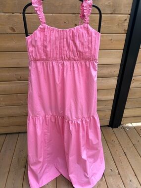 Abercrombie & Fitch Pink Maxi Sundress